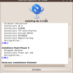 IE4Linux - Installation des Flash Player 9