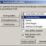 Firefox - Benutzerprofile