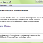 Winmail Opener - Start