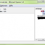 Winmail Opener - Dekodierte winmail.dat